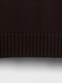 100% Cotton Oversized Crop Sweater
