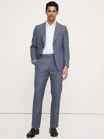 Italian Wool Ventile Suit Pant
