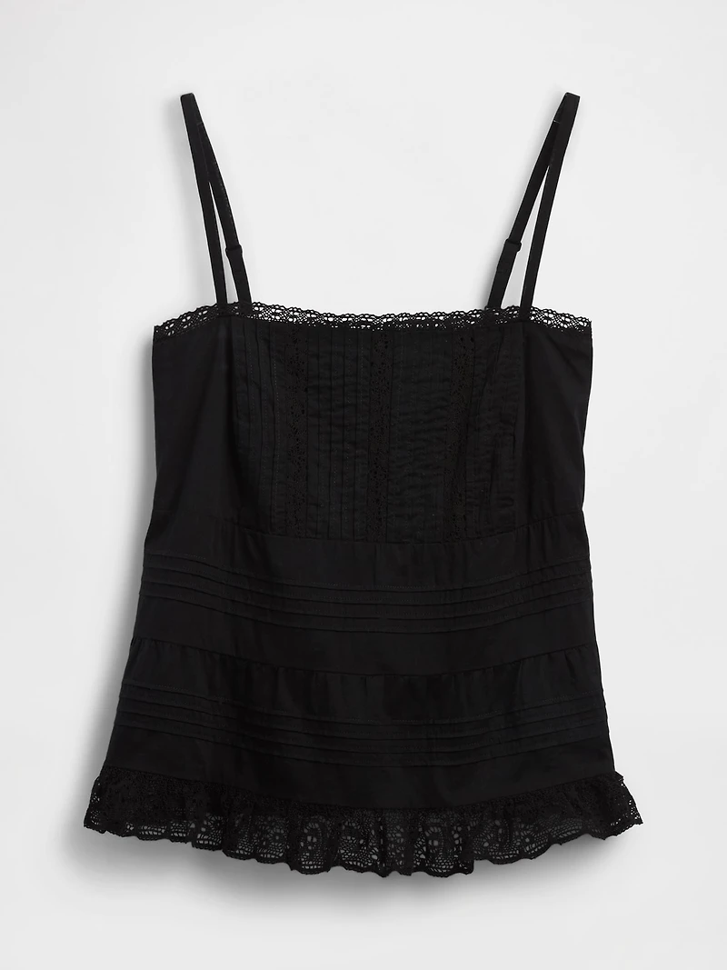 Lace-Trim Cami