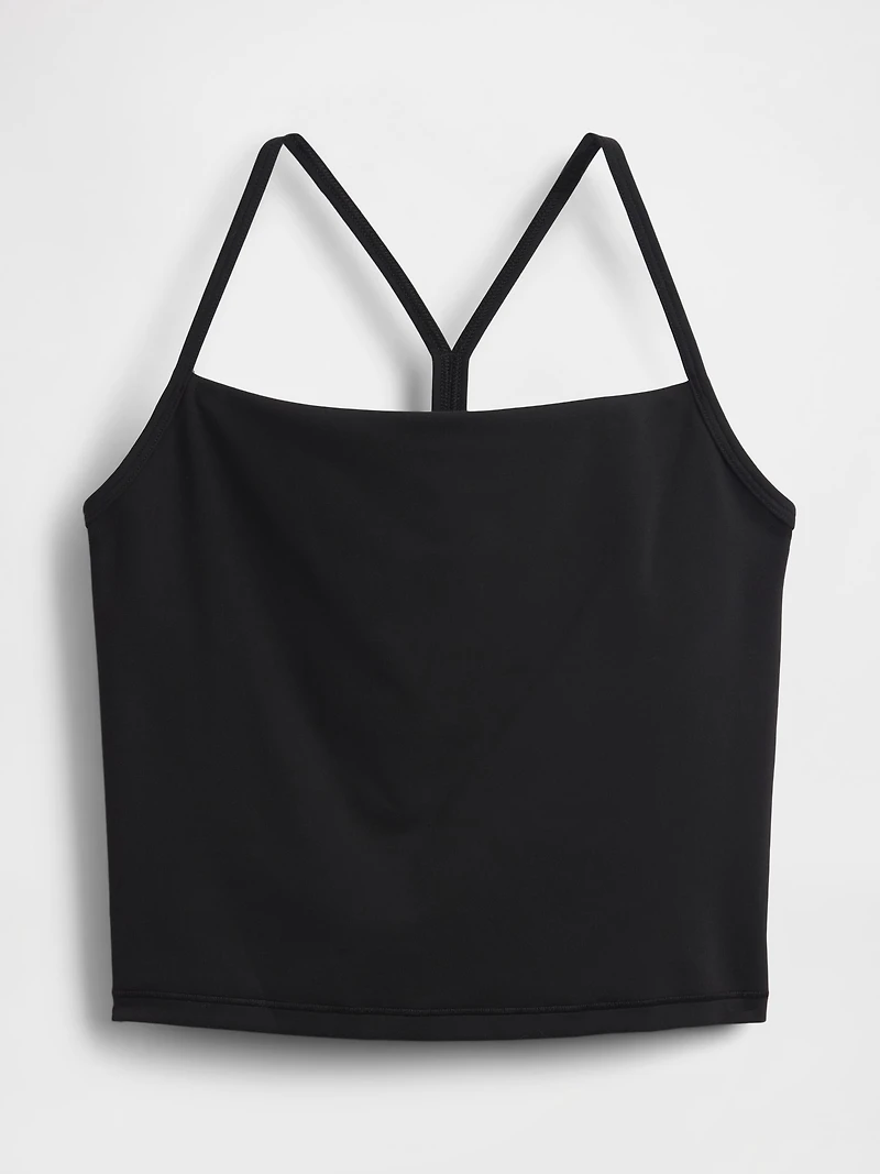 GapFit Smooth Racerback Crop Tank Top