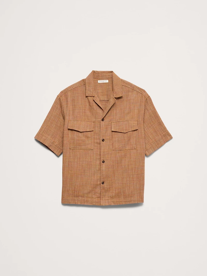 Relaxed-Fit Cotton Resort Shirt