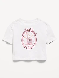 Disney© Princess Oversized Boxy Graphic T-Shirt for Toddler Girls
