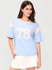 Short-Sleeve Loose Crew-Neck T-Shirt