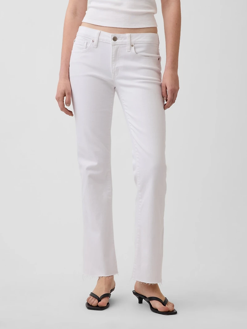 Low Rise Long & Lean Jeans