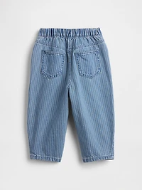 Jean coupe baril à taille élastique pour Bébé et Tout-petit