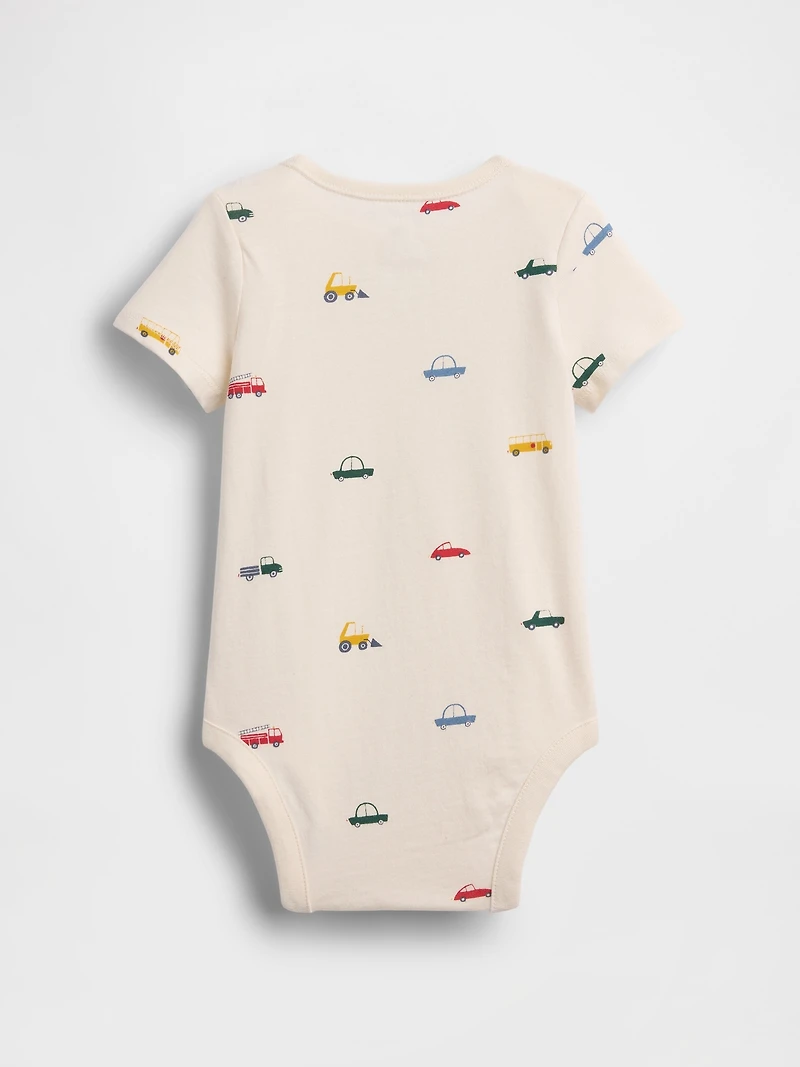Baby Organic Cotton Print Bodysuit