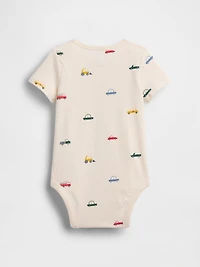 Baby Organic Cotton Print Bodysuit