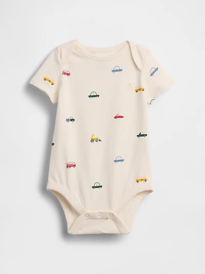 Baby Organic Cotton Print Bodysuit