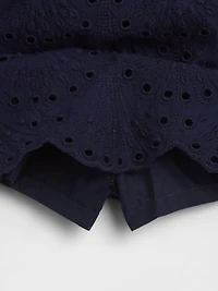 Eyelet Mini Skort