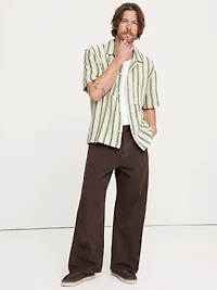 Stripe Knit Resort Shirt