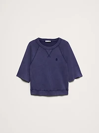Garment Dye Sweatshirt Tee