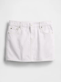 Denim Mini Skirt