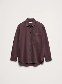 The Oversized Denim Shirt
