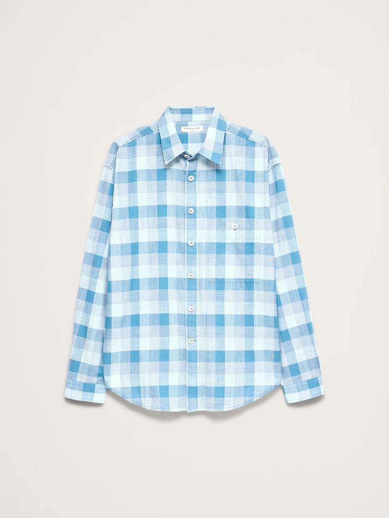 Relaxed-Fit Summerweight Cotton Shirt