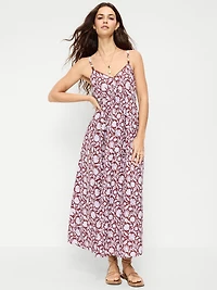 Sleeveless Boho Maxi Dress