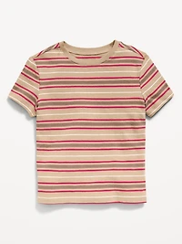 T-shirt rayé à manches courtes pour tout-petit