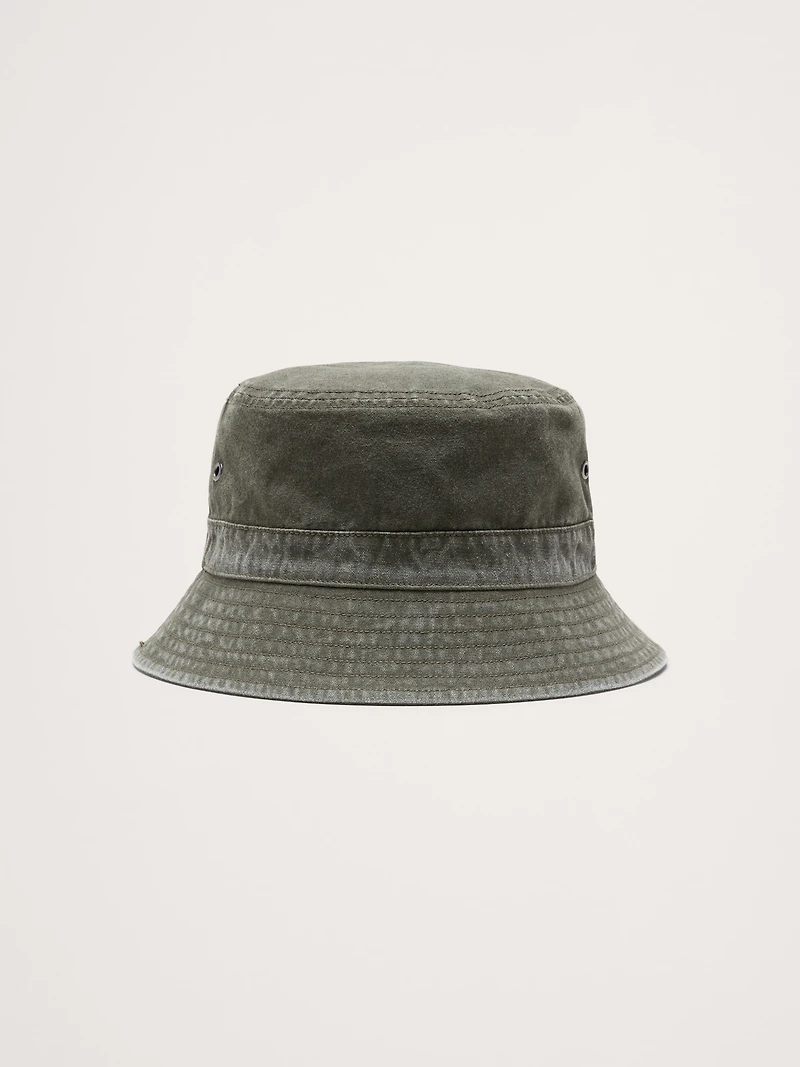 Cotton Canvas Bucket Hat
