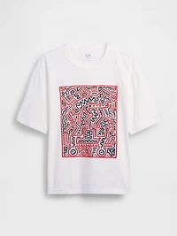 Keith Haring Oversized Graphic T-Shirt