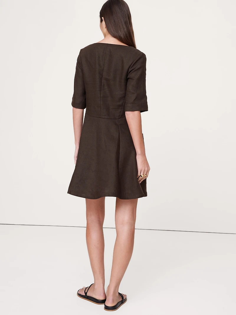 Pocket Mini Dress