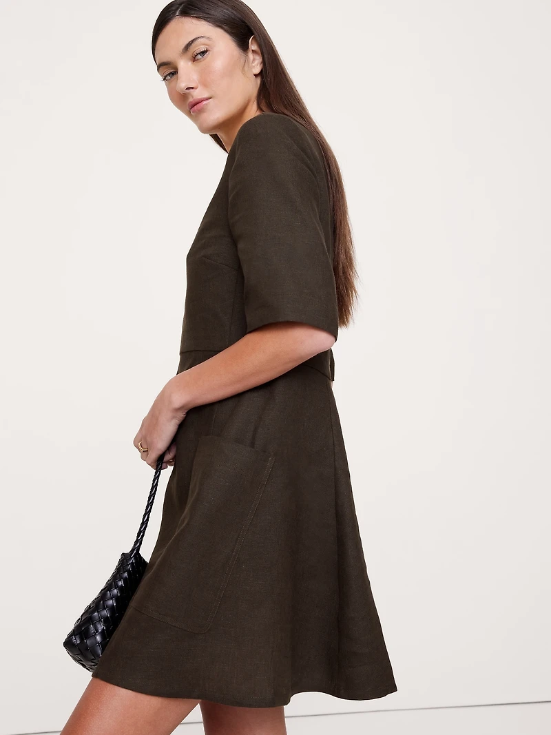 Pocket Mini Dress