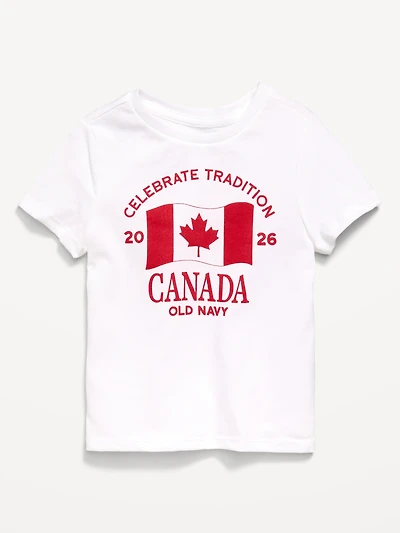 Short-Sleeve Unisex Graphic T-Shirt for Toddler