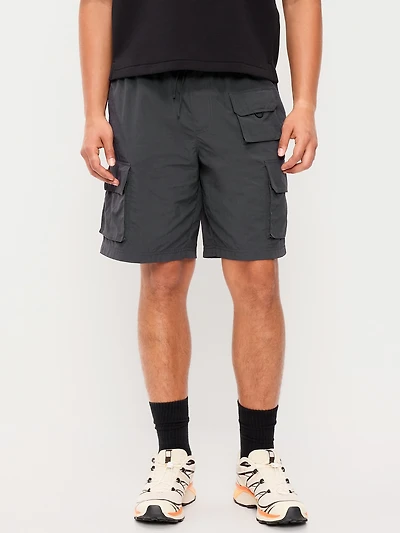 Baggy Cargo Shorts - 8-inch inseam