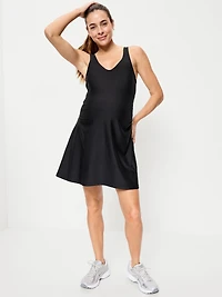 Robe courte sans manches à short intégré PowerSoft de Maternité
