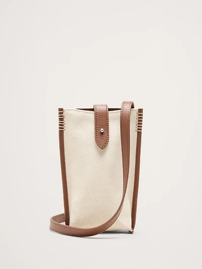 Italian Leather Crossbody Pouch
