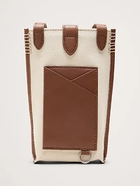 Italian Leather Crossbody Pouch