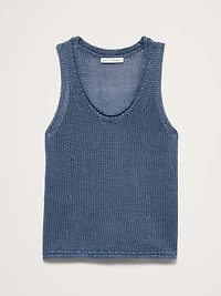 Heirloom Linen Sweater Tank