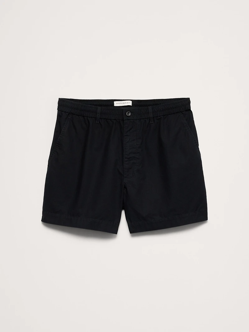 5" Lightweight Cotton Pull-On Short