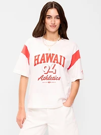 Short-Sleeve Loose Crew-Neck T-Shirt