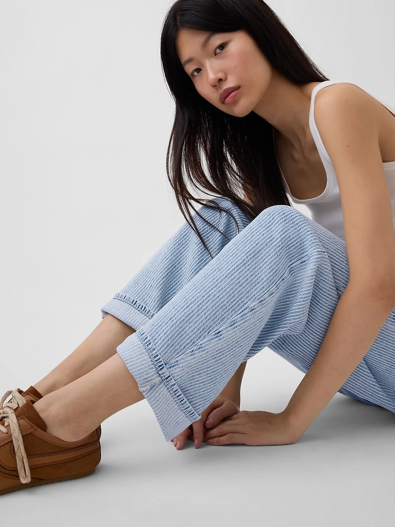 Low Rise UltraSoft Barrel Jeans