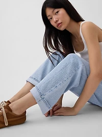 Low Rise UltraSoft Barrel Jeans