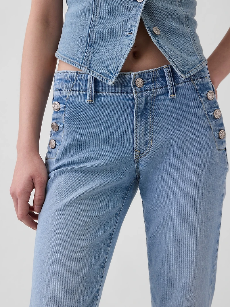 Low Rise Long & Lean Sailor Jeans