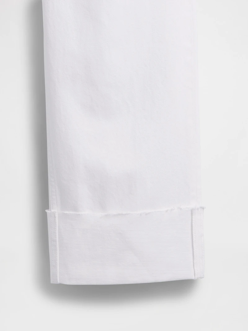 Low Slung Relaxed Crop Jeans