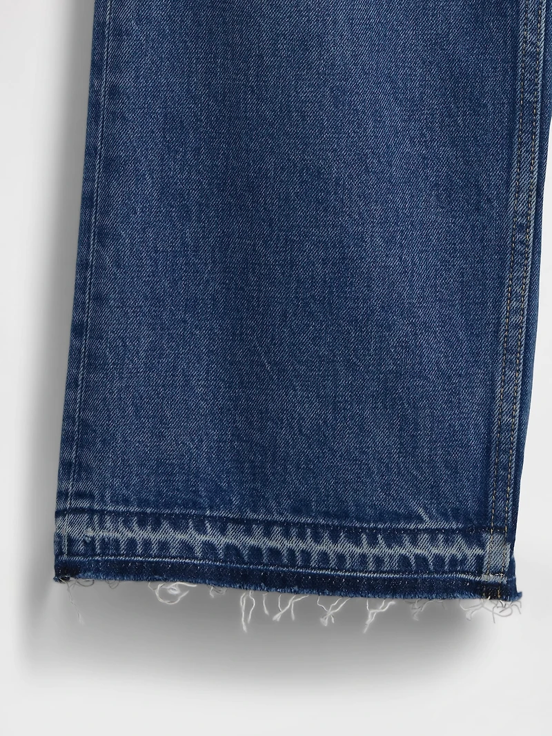 Low Slung Relaxed Crop Jeans