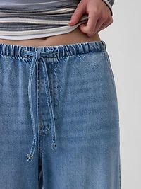 High Rise UltraSoft Easy Barrel Jeans