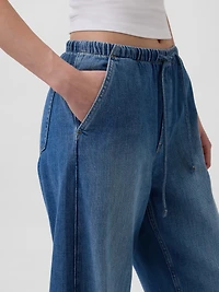 High Rise Easy Barrel Jeans