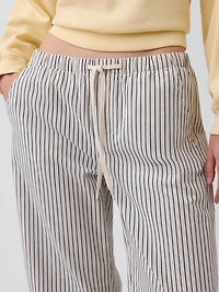 Low Rise '90s Loose Easy Crop Stripe Jeans