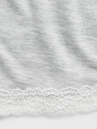Softest Modal Lace-Trim PJ Shorts