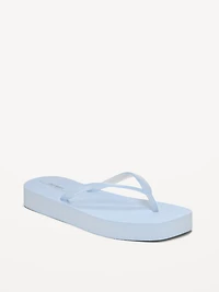 Platform Flip-Flop Sandals for Girls (Partially Plant-Based