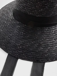Wide Brim Straw Hat