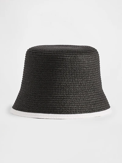 Straw Bucket Hat