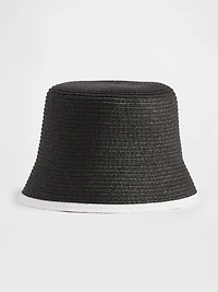 Straw Bucket Hat