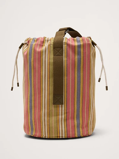 Cotton Canvas Crossbody Bag