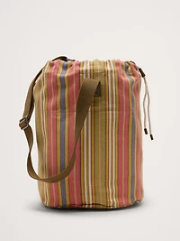 Cotton Canvas Crossbody Bag