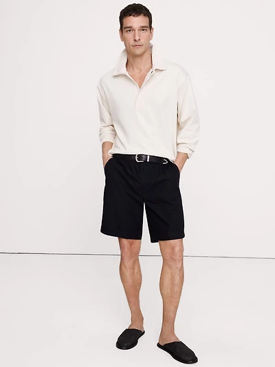 9" Lightweight Cotton Pull-On Short