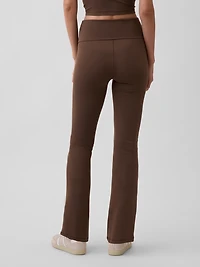 GapFit Smooth Foldover Mini Flare Leggings
