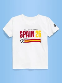FIFA World Cup 26™ Spain Graphic T-Shirt for Girls
